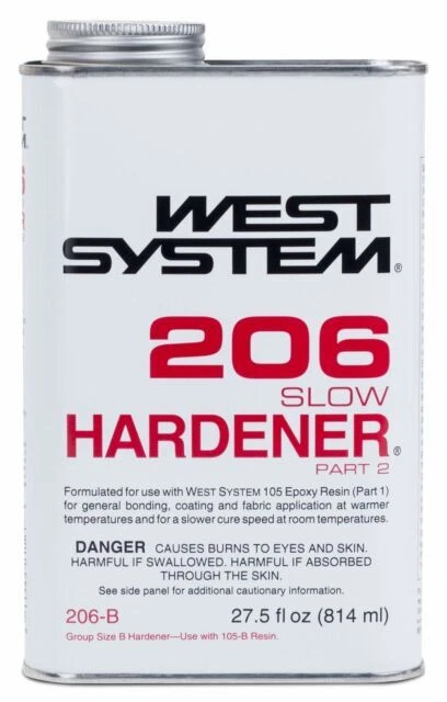 West Systems 206B Slow Epoxy Hardener .86qt