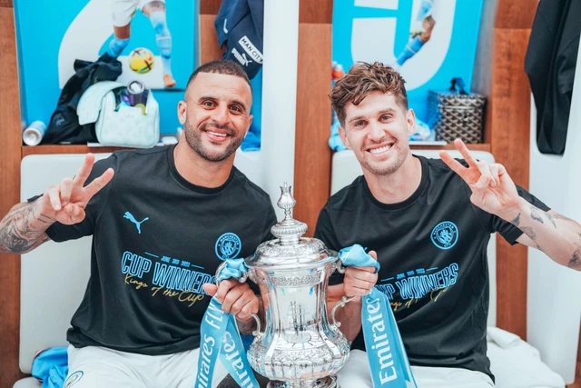 Foto Man City FC FA CUP 6x4