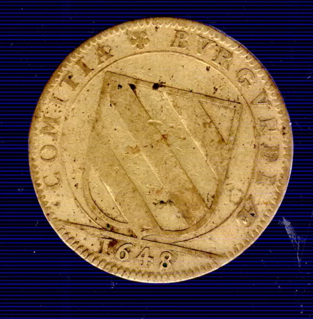 France 1648 Estates of Burgundy Jeton Counter Token  #431