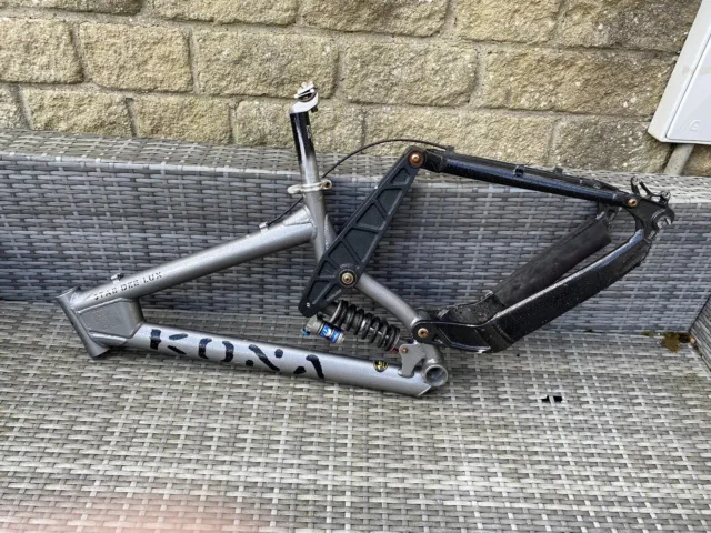 Kona Stab Deluxe 15” Mountain Bike Frame 26 Wheel Fox Rc Shock. Retro, Downhill