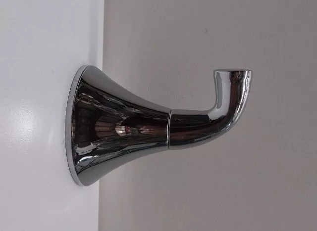 Kronos Bathroom Robe Hook Chrome