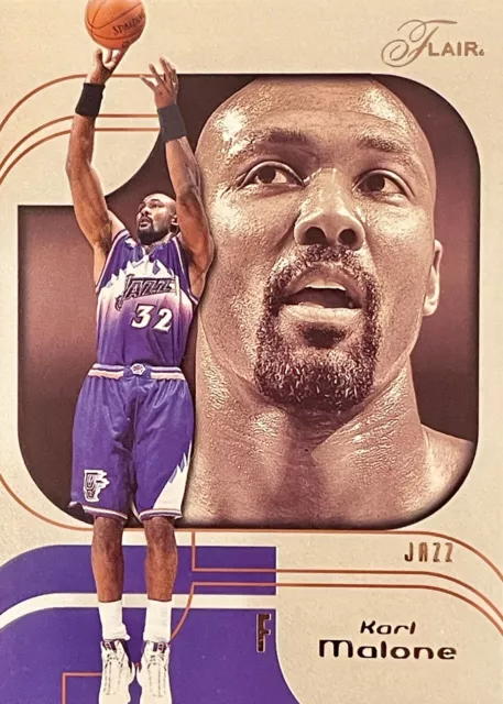 2002-03 Flair KARL MALONE Utah Jazz