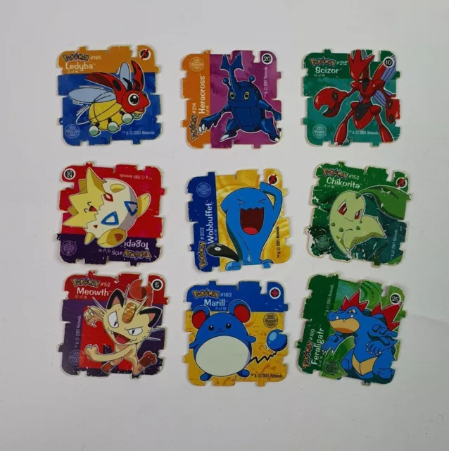 TAZO POKEMON DKV 3D #489 PHIONE MANAPHY 2020 Sinnoh PERU Pogs Lenticular