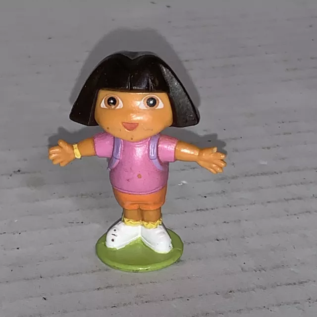 Nick Jr. Dora The Explorer And Swiper Pieces Checkers Cake Topper Toy Figures 2 2