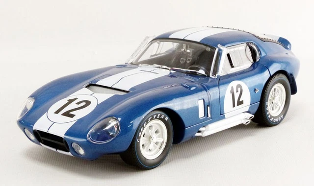 1965 Shelfby Cobra Daytona Coupe #12 Le Mans 1:18 Scale Static Car Model