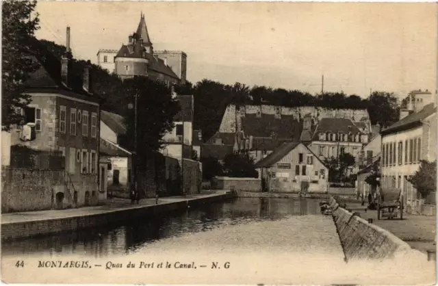 CPA MONTARGIS - Quai du Port et le Canal (227759)