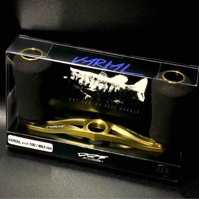 VARIAL 100 Mk-3 rim GOLD SHIMANO 左 Gold DRT VARIAL P.C.D 100 MK3 rim GOLD Color Custom Reel Varial Handle