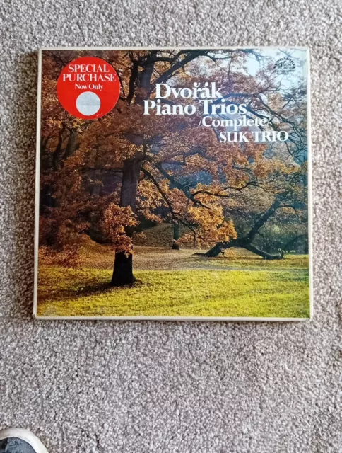 Dvorak Piano Trios Suk Trio