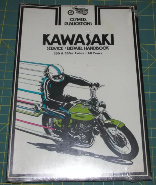 NEW Clymer Kawasaki 250cc and 350cc Twins 1966-1968 Service Repair Manual