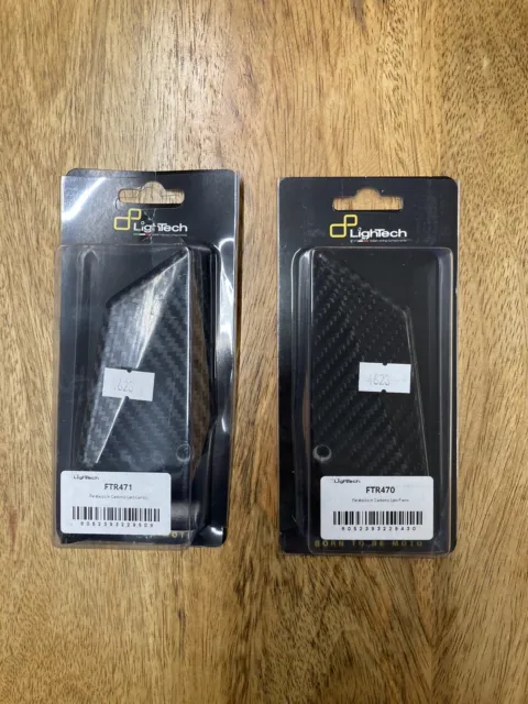 LighTech Carbon Heel Guards, Left And Right, Brand New, Never Used