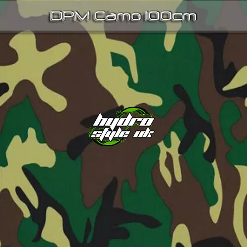 ROLLED - DPM CAMO Hydrographics Film Hydro Dipping Transfer Graphic UK