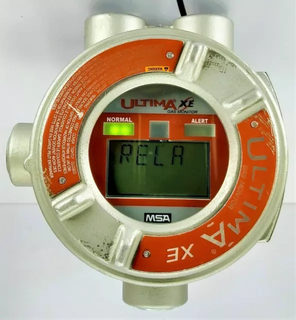 MSA Ultima XE Gas Monitor 3 Channel Gas Monitoring Unit Explosion Proof Metal