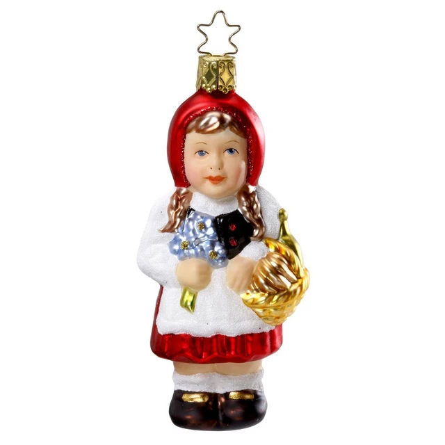 SIKORA Kuckucksuhr Weihnachtskugel Aus Glas - Handbemalte Premium Christbaumkugel Mit Kuckuck