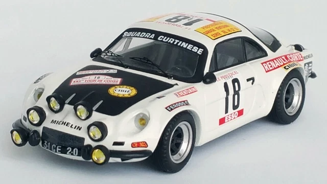 Miniature Alpine A110 Manx Rally 1979 Trofeu 1/43 Neuve Collection