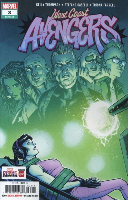 West Coast Avengers (2nd Series) #3 VF/NM; Marvel | we combine shipping