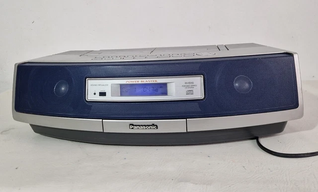 VTG PANASONIC RX-ED50 Power Blaster Radio Twin Cassette Tape Recorder ...