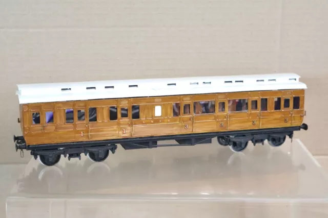 Slaters Kit Construit O Calibre Lner Teck 1st 3rd Classe Corridor Coach Oi