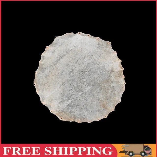 Drum Goat Skin Head for African Tambourine Percussion Drum Part (Diameter 300mm)