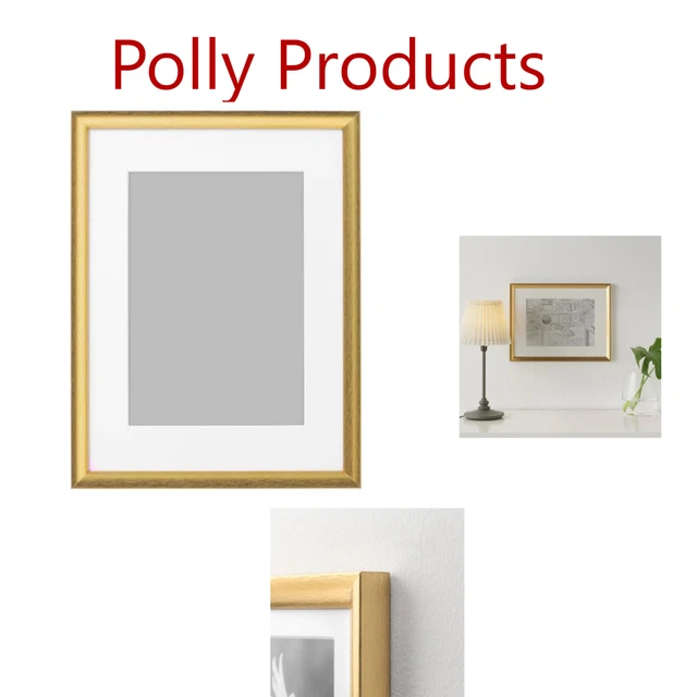 IKEA SILVERHOJDEN GOLD COLOURED FRAMES, 30 x 40 cm, Ideal Mothers Day