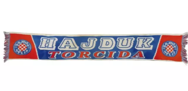 Sciarpa Ultras Hajduk Torcida Spalato Croazia Calcio Scarf Bufanda S3032