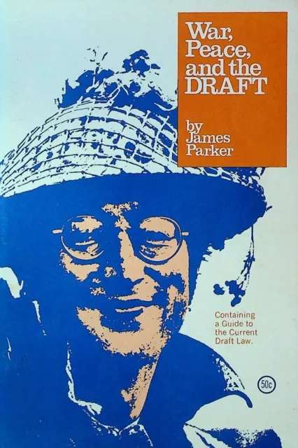 Guerra Pace & The Draft James Parker 1969 Claretian Publications Vietnam Guerra