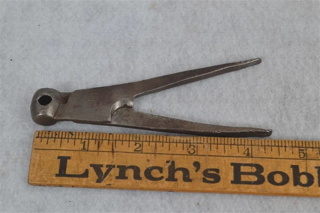 old early bullet mold cutter musket ball forged blacksmith 18th 19th c