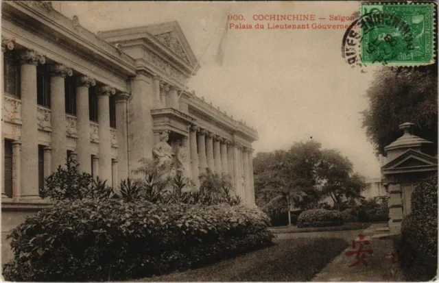CPA AK VIETNAM COCHINCHINE Saïgon - Palais du Lieutenant (62750)