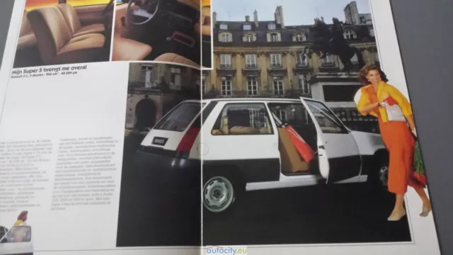 RENAULT SUPER 5 (B/C40_) Brochure 2