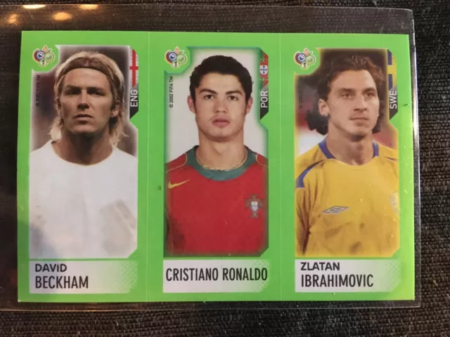 Sticker Panini Mini Wc World Cup Germany 2006 Pocket Album Foot Ronaldo Rookie