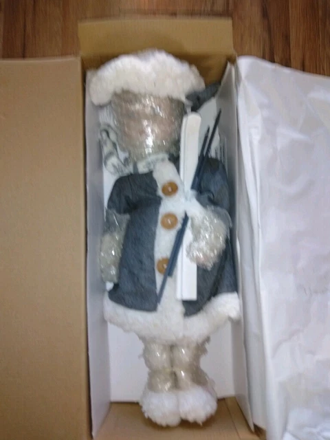 Vintage Heritage Signature Collection Porcelain Winter Doll -Lauren - New In Box