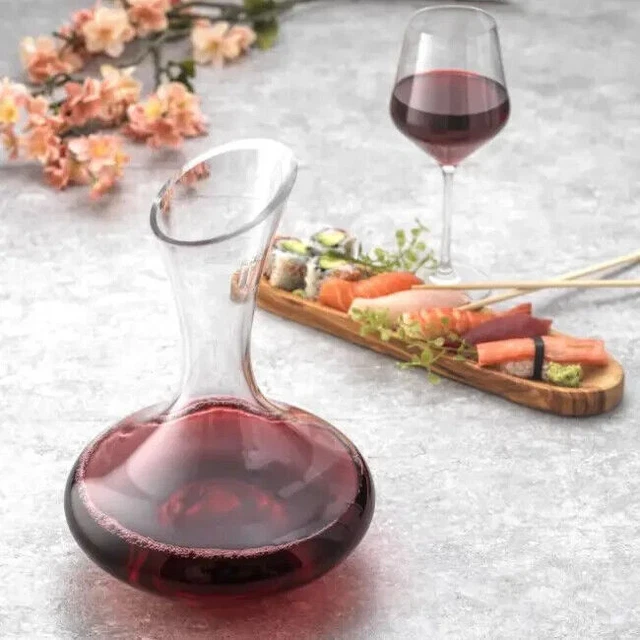 Decanter per vino in cristallo 40 once rapporto aria / vino massimo JoyJolt...