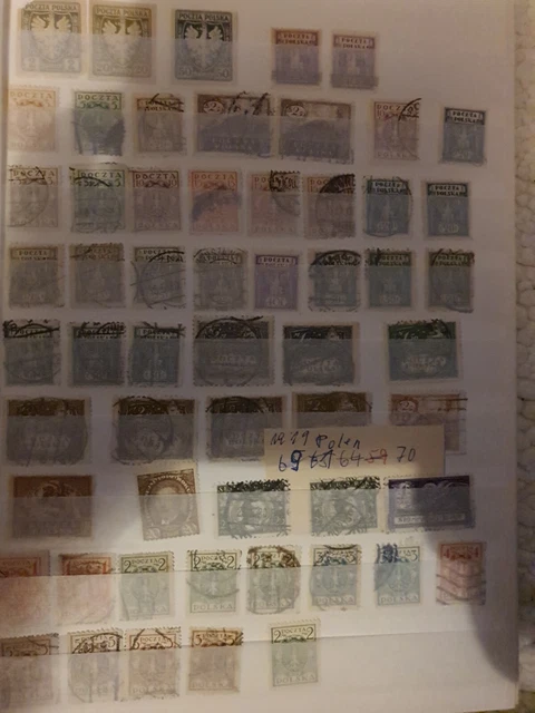 Briefmarken Briefmarkensammlung - Polen