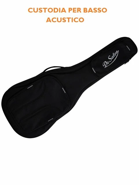 Housse Fourreau pour Basse Acoustique Rembourré 20mm De Salvo AB20BAG