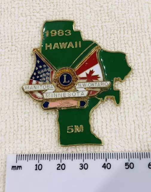 Lions International Pin - 1983 Hawaii