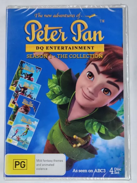 The New Adventures Of Peter Pan Season One - DVD Region 4 PAL - Brand New