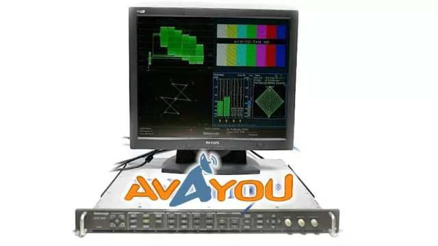 Tektronix WVR7020 Waveform Rasterizer Opt: SD HD AD CPS 7100 7120 Dolby