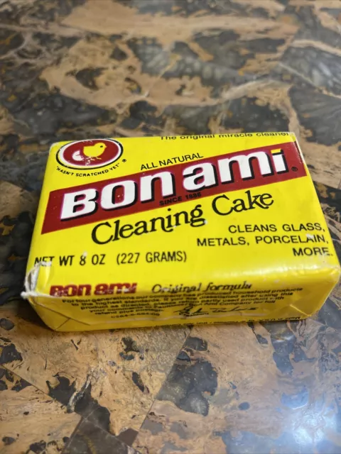Vintage Bon Ami Cleaning Cake 8 oz Discontinued SEALED Original NOS