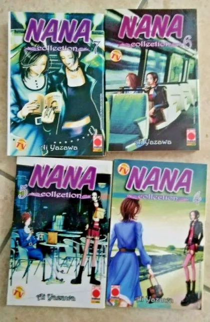 NANA COLLECTION 4 5 6 7 (sequenza 1a ediz. Planet Manga) autrice Paradise Kiss