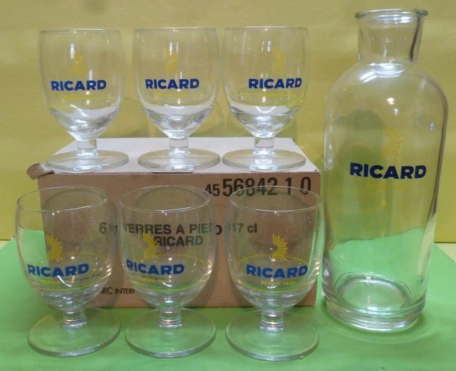 Ricard Set: 6 Gläser 17 Cl + Karaffe – Offiziell Produktbild-Vorschau 7