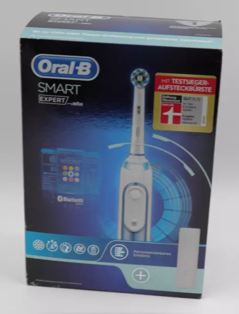 Oral-B Smart Expert Elektrische Zahnbürste 5 Putzmodi Reiseetui NEU/OVP