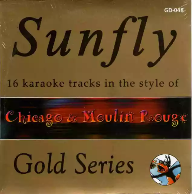 Sunfly Karaoke Gold CDG Disc(SFGD048) - Chicago & Moulin Rouge