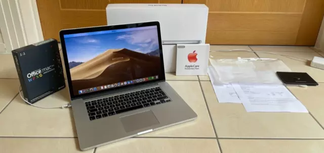 Apple Macbook Pro 15.4" 2.6 Ghz Quad-Core Intel Core I7 8Gb Ram 500Gb Ssd Retina