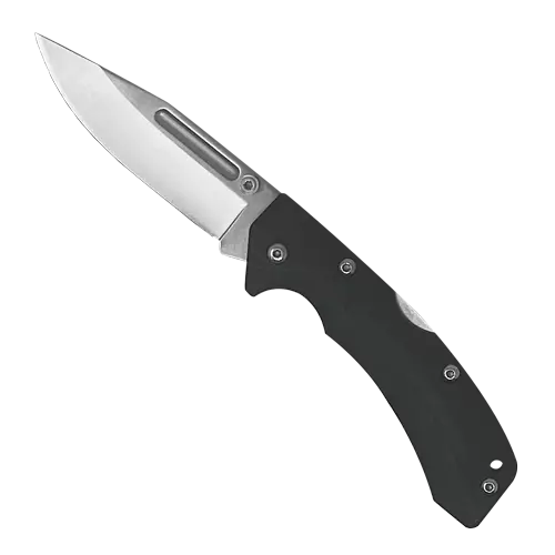 AccuSharp Folding LockBack Knife Black - A711C