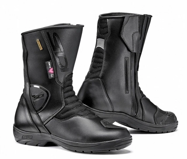 Stivali Moto Racing Sidi Lady Gavia Gore-Tex Nero Nero