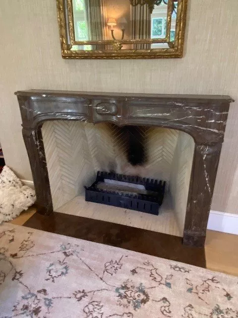 Marble Fireplace Surround French Classical 1520mm wide, 4n