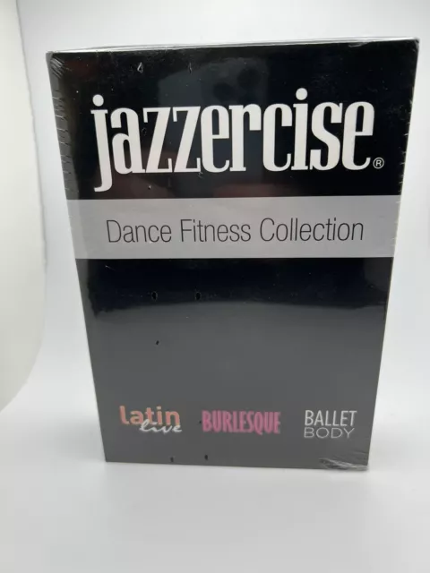 Jazzercise Dance Fitness Collection DVD, Latin,Burlesque,Ballet  New, S29-2