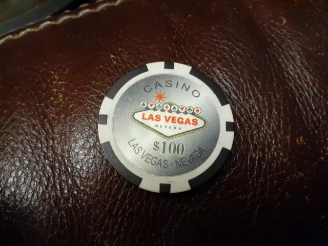 Las Vegas Nevada $100 Casino Chip