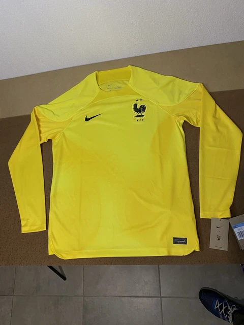 Maillot Gardien Equipe De France Barthez N°16 1999-2000, Taille XL