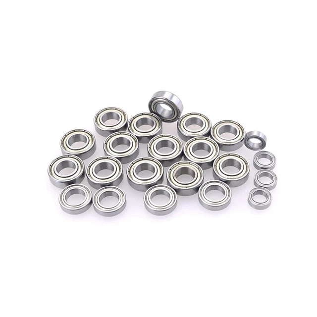 14pz Cuscinetto a sfera in acciaio metallo 8109 per 1/8 Racing 08423 08425 08426 08427 W2R4