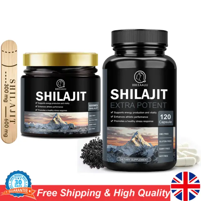 Himalaya Shilajit Soft Resin Fulvic Acid Pure Natural Dietary Supplement ~ UK